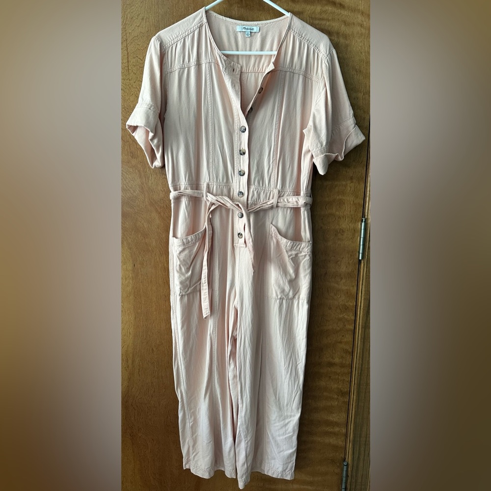 Madewell Light Pink Jumpsuit